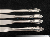 4 عدد چاقوی قدیمی STAINLESS با طرح خاص