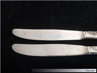 2 عدد چاقوی قدیمی STAINLESS با طرح زیبا