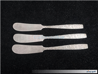 3 چاقو کره خوری قدیمی ROSTFEREI طرح گل