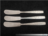 3 چاقو کره خوری قدیمی ROSTFEREI طرح گل