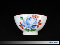 کاسه روسی نقاشی دست قدیمی طرح گل سیب