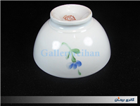 کاسه روسی نقاشی دست قدیمی طرح گل سیب