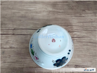 کاسه چینی روسی قدیمی طرح انگوری کاردست 