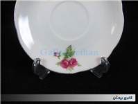 دیوارکوب یا زیرفنجانی گل سرخی قدیمی 