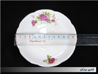دیوارکوب یا زیرفنجانی گل سرخی قدیمی 