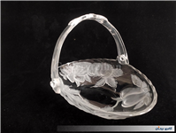 کشکول قدیمی دسته دار آجیل خوری طرح میوه 