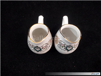 جفت سس خوری یا شکر ریز چینی قدیمی زیبا 