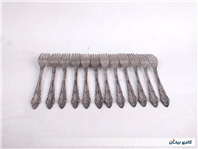 12 عدد چنگال قدیمی STAINLESS ساخت ژاپن 
