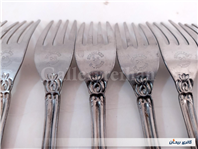 12 عدد چنگال قدیمی STAINLESS ساخت ژاپن 