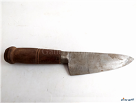 کارد قدیمی دستساز زنجان دسته چوبی 24 CM 
