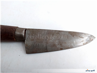 کارد قدیمی دستساز زنجان دسته چوبی 24 CM 