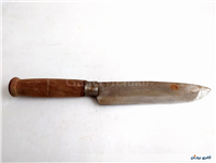کارد قدیمی دستساز زنجان دسته چوبی 31 CM 