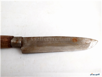 کارد قدیمی دستساز زنجان دسته چوبی 31 CM 