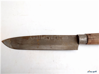 کارد قدیمی دستساز زنجان دسته چوبی 31 CM 