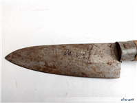 کارد قدیمی دستساز زنجان دسته چوبی 24CM 