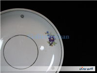 دیوارکوب یا نعلبکی روسی طرح گل