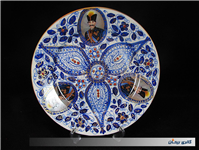 دیوارکوب قدیمی نقاشی کاردست قلم آبی جدید