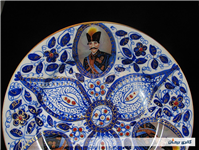 دیوارکوب قدیمی نقاشی کاردست قلم آبی جدید