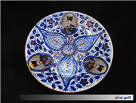 دیوارکوب قدیمی نقاشی کاردست قلم آبی جدید
