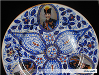 دیوارکوب قدیمی نقاشی کاردست قلم آبی جدید