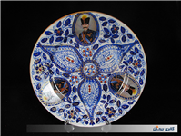 دیوارکوب قدیمی نقاشی کاردست قلم آبی جدید