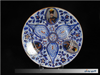 دیوارکوب قدیمی نقاشی کاردست قلم آبی جدید