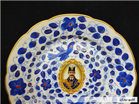 دیوارکوب قدیمی نقاشی کاردست قلم آبی جدید