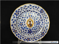 دیوارکوب قدیمی نقاشی کاردست قلم آبی جدید