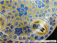 دیوارکوب قدیمی نقاشی کاردست قلم آبی جدید