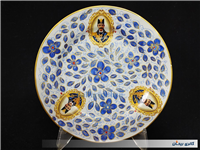دیوارکوب قدیمی نقاشی کاردست قلم آبی جدید 