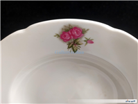 3 دیوارکوب چینی گل سرخی قدیمی