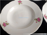 3 دیوارکوب چینی گل سرخی قدیمی