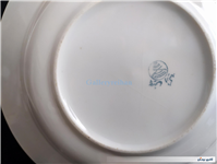 دیوارکوب چینی گل سرخی قدیمی