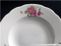 دیوارکوب چینی گل سرخی قدیمی