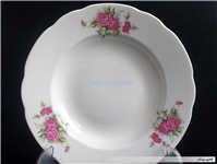 دیوارکوب چینی گل سرخی قدیمی