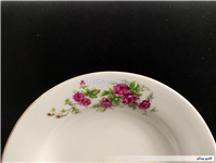 دیوارکوب چینی گل سرخی قدیمی