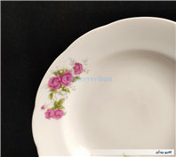 دیوارکوب چینی گل سرخی قدیمی