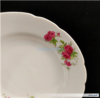 دیوارکوب چینی گل سرخی قدیمی