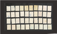 40عدد تمبر سری 5 و 6 پستی محمدرضاشاه