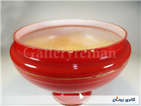 شیشه چراغ قدیمی مخصوص گردسوز دورنگ 