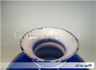 شیشه چراغ قدیمی مخصوص گردسوز دورنگ