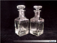 یک جفت شیشه مخصوص نگهداری عطر و مایعات