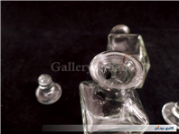 یک جفت شیشه مخصوص نگهداری عطر و مایعات
