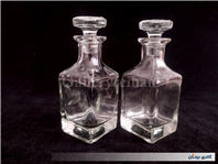 یک جفت شیشه مخصوص نگهداری عطر و مایعات