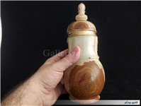 دله یا قهوه جوش سنگ مرمر همراه با فنجان