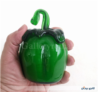 فلفل دلمه شیشه ای دست ساز قدیمی کمیاب