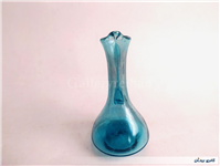 پارچ مینیاتوری و کوچک دستساز شیشه ای آبی