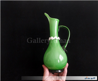 پارچ بسیار زیبای دو پوست دست ساز قدیمی 