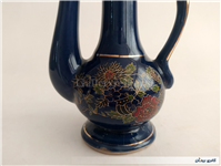 گلابپاش سرامیکی سرمه ای طرح گل 