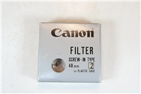 فیلتر کمیاب و قدیمی  Canon 48mm SKYLIGHT 1X ساخت ژاپن